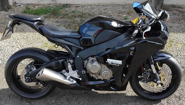2009 09 HONDA CBR 1000 RR-8 FIREBLADE CBR1000RR CBR1000 BLACK SPORTS SUPERBIKE
