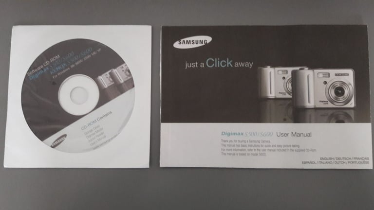 Digital Camera Samsung Digimax S600 with 6 mega pixels – post or collect