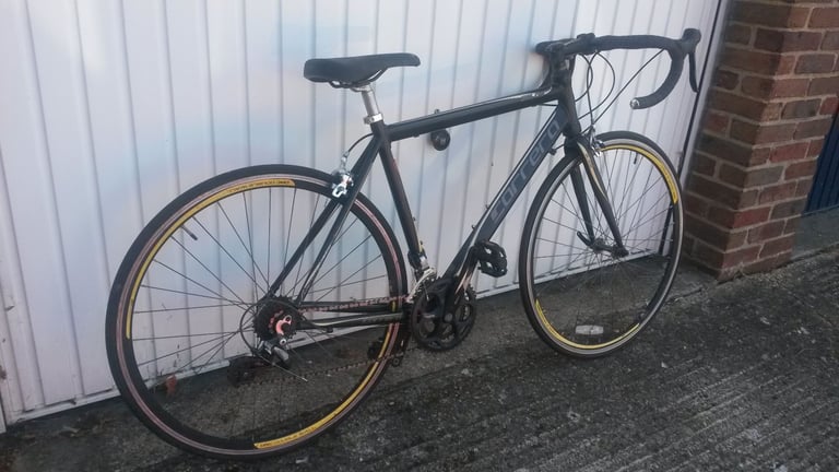Men's Black Carraera 14speed Racing Bike 20inch frame 700c wheels just been serviced