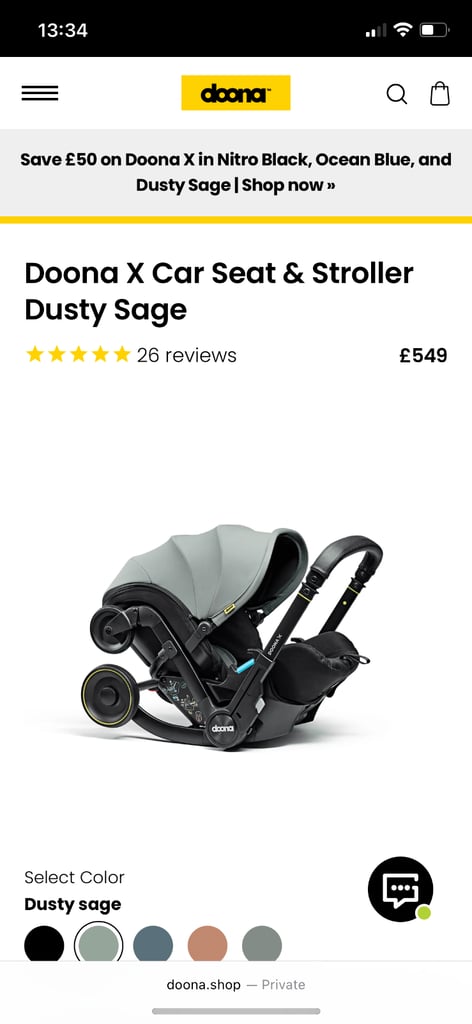 doona X & isofix