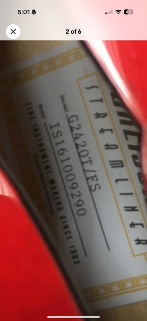 Gretsch 2420T guitar with BIgsby