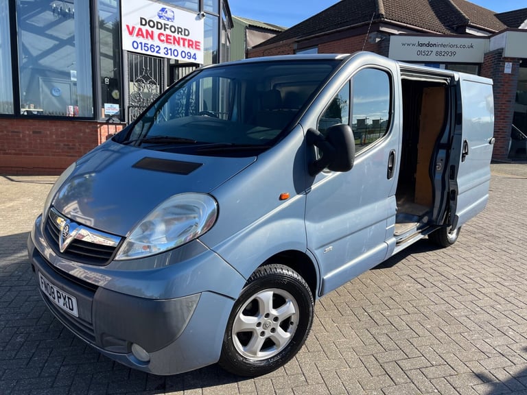 2008 Vauxhall Vivaro 2.0CDTI [115PS] Sportive Van 2.7t PANEL VAN Diesel Manual