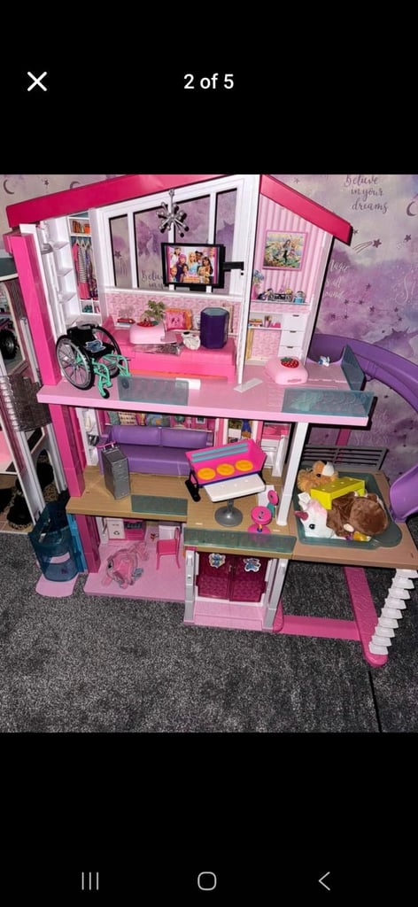 Barbie and LOL dolls house 