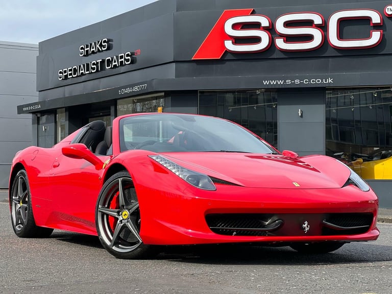 Ferrari 458 4.5 Spider Auto Seq 2dr
