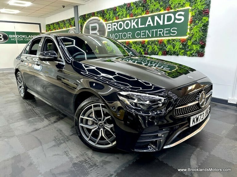Mercedes E Class E 400 D 4MATIC AMG LINE PREMIUM [3X MERCEDES SERVICES, SAT NAV,