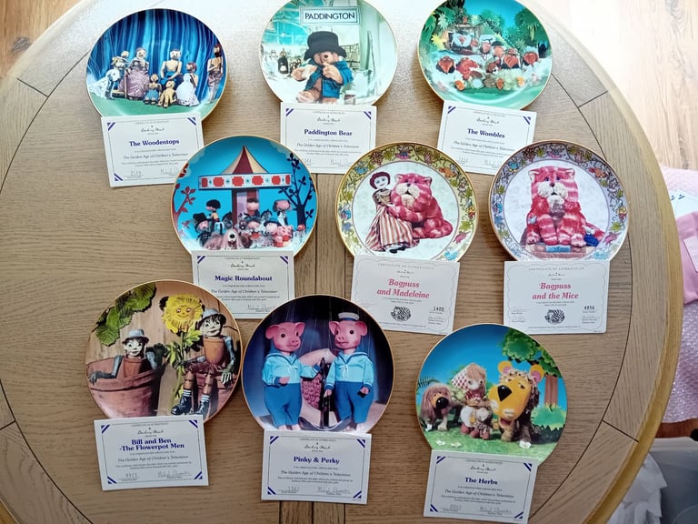 image for Danbury Mint Children's Television Plates