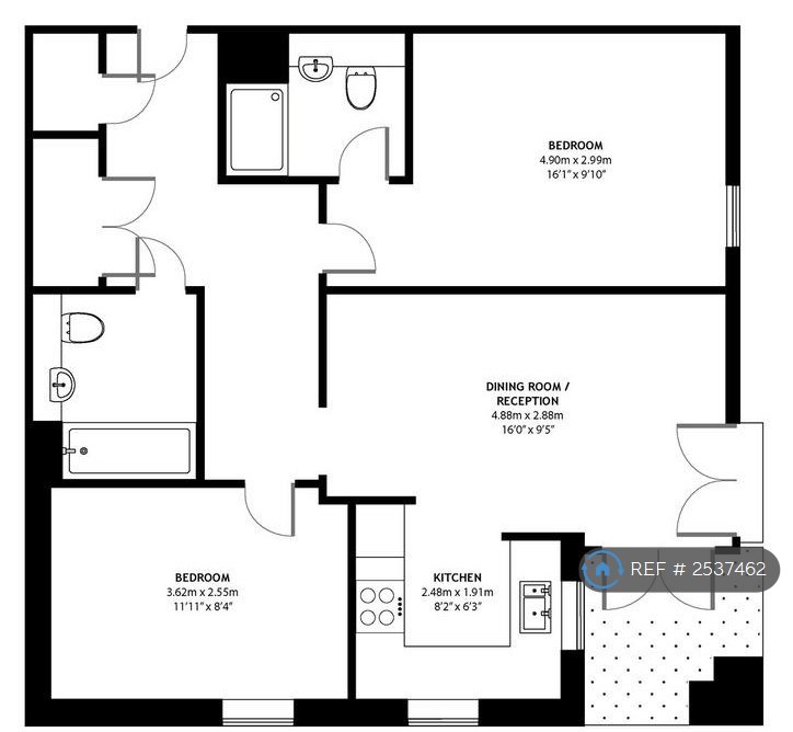 2 bedroom flat in Durant Street, London, E2 (2 bed) (#2537462)