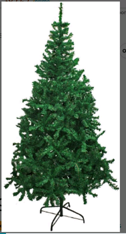 6ft artificial Christmas tree