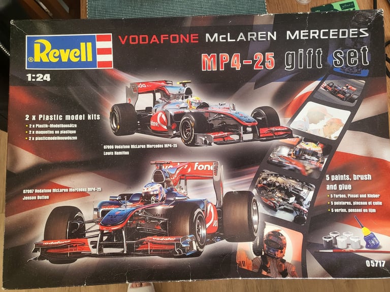 image for Revell Vodaphone McLaren Mercedes MP4-25 Gift Set 05717 As new £35