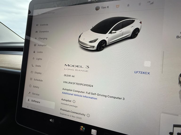 2023 Tesla Model 3 Long Range RWD 4dr Auto SALOON ELECTRIC Automatic
