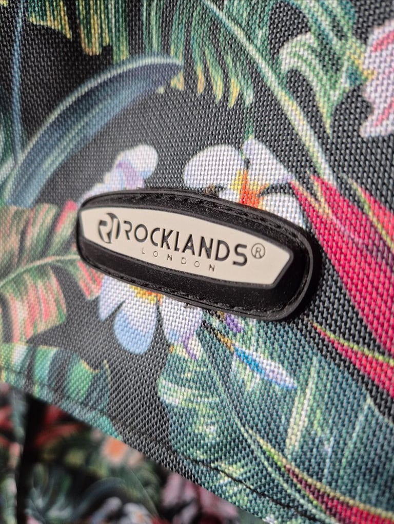 Rocklanks London ARIANA Shopping Trolley - floral design, in excellent condition