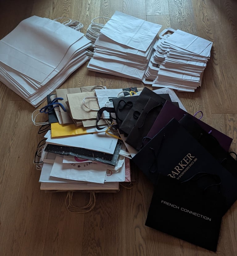 image for 📦 VERY LARGE COLLECTION OF BOXES; PACKAGING & PAPER BAGS – ONLY £25