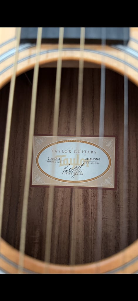 Taylor 214e dlx