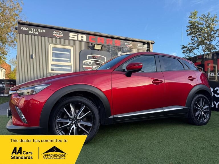 2018 Mazda CX-3 2.0 SKYACTIV-G Sport Nav SUV 5dr Petrol Manual Euro 6 (s/s) (121 ps) HATCHBACK Pe...