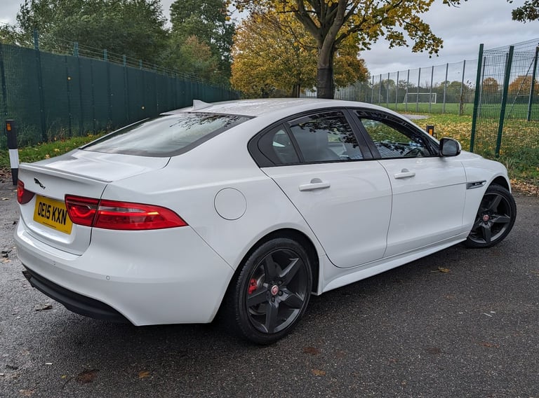 2015 JAGUAR XE R SPORT | 12 MTH WARRANTY | ULEZ | DIESEL | REVERSE CAM | FULL BLACK LEATHERS | AUTO