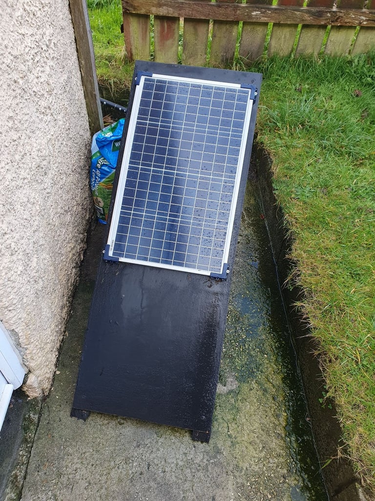 Optimate duo solar panel charging for motorbike batterys