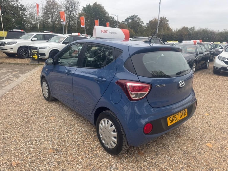 2017 Hyundai i10 1.0 SE 5dr HATCHBACK PETROL Manual