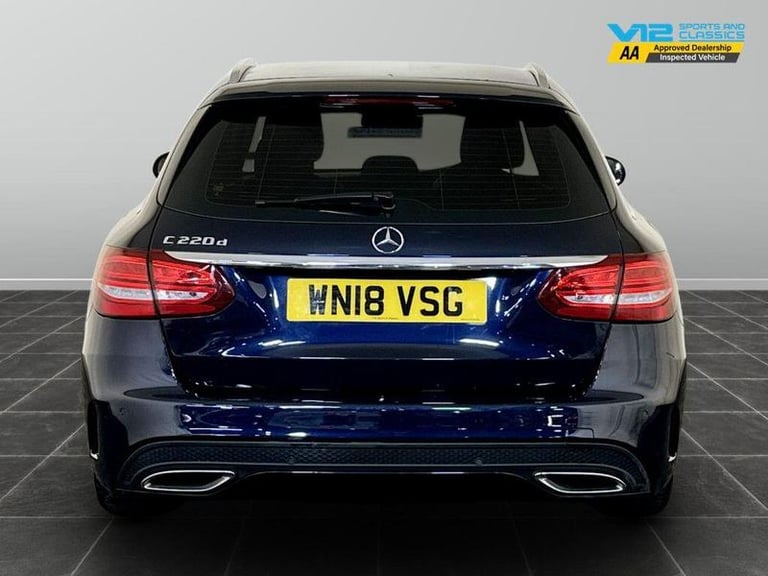 2018 Mercedes-Benz C-Class 2.1 C220d AMG Line G-Tronic+ Euro 6 (s/s) 5dr Automatic Estate Diesel ...