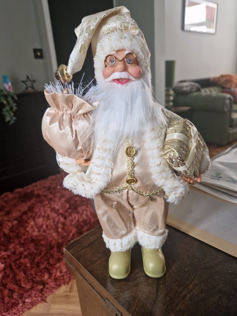 Gold father xmas