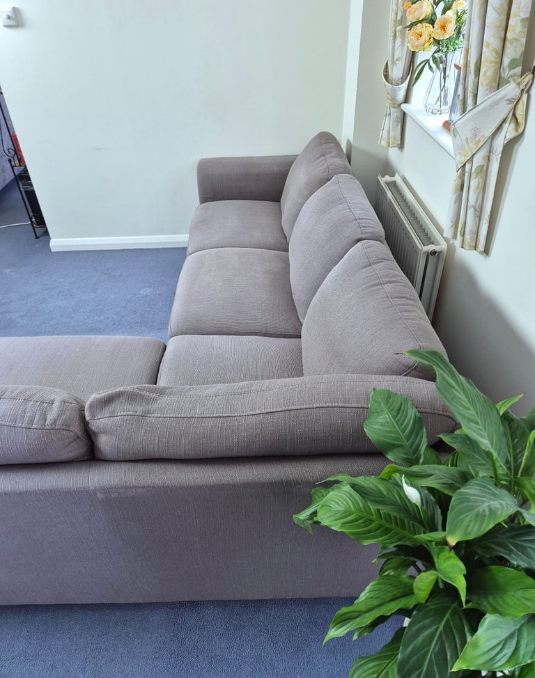 John Lewis Cooper Chaise End Corner Sofa in Grey RRP £1650 *FREE LOCAL DELIVERY*
