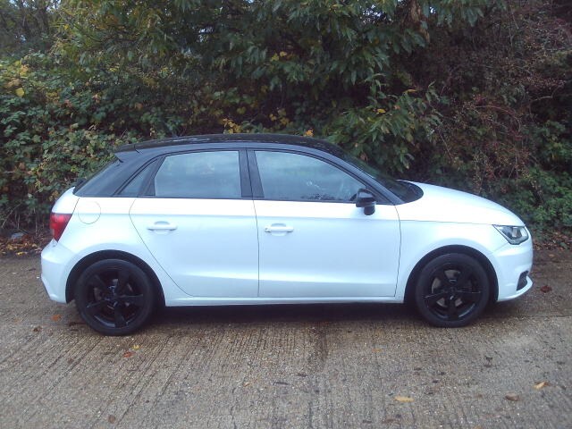 2015 Audi A1 1.4 TFSI Sport 5dr S Tronic White 56k Miles Years MOT Warranty £35 Road Tax HATCHBAC...