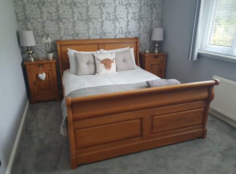 image for Pine bed set