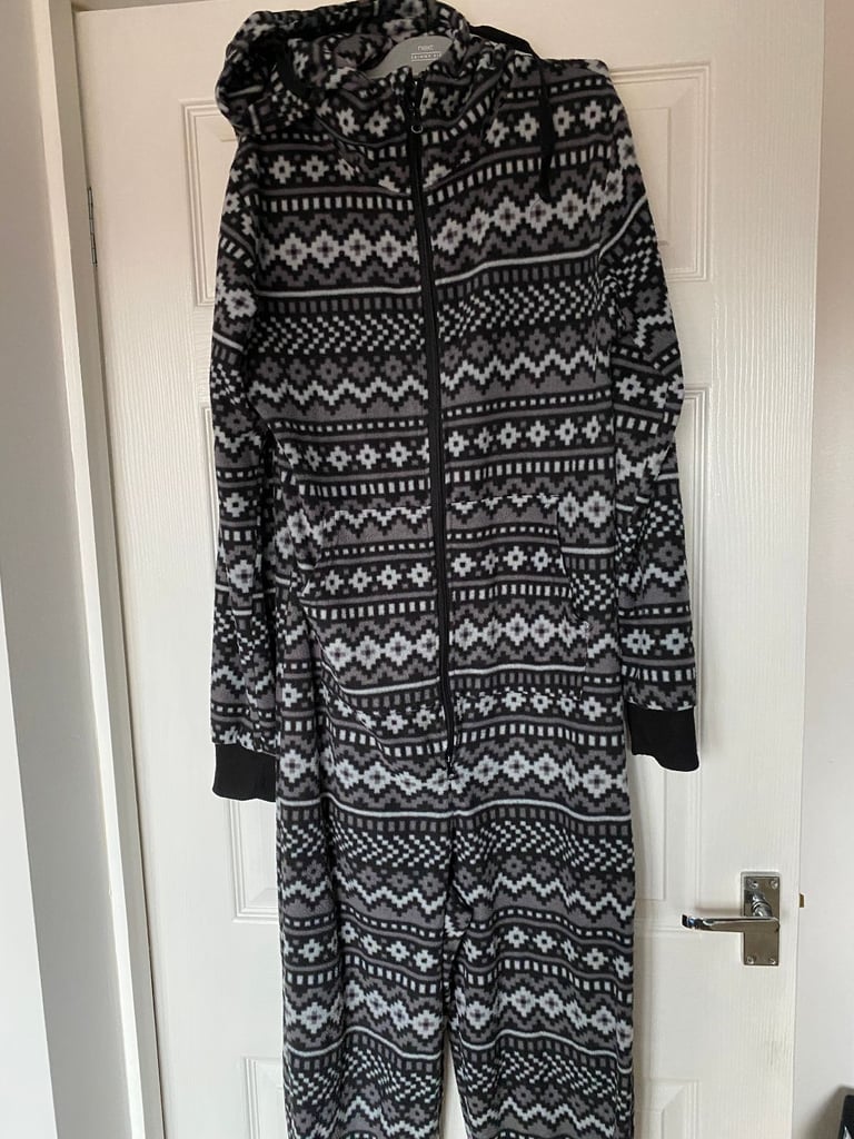 image for Men's grey onzie small/medium with hood 