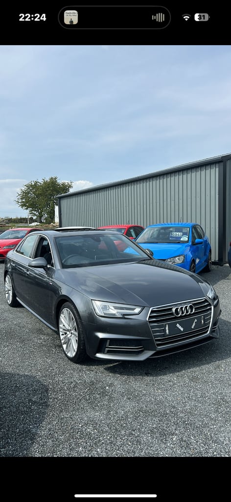 Audi, A4, Saloon, 2016, Manual, 1968 (cc), 4 doors