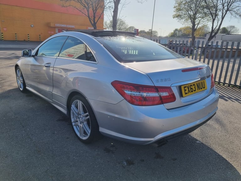 2013 Mercedes-Benz E-Class E250 BlueEFFICIENCY Sport 2dr Tip AUTOMATIC Petrol ULEZ FREE COUPE Pet...