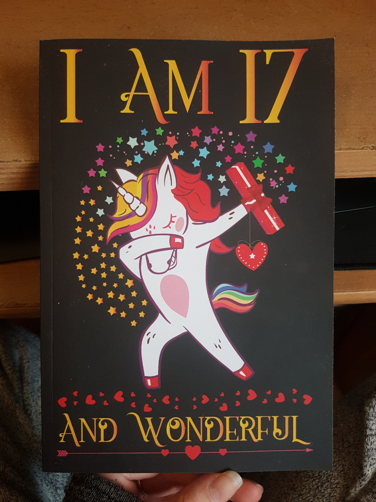 "I am 17 and Wonderful" Notebook - Free for Collection
