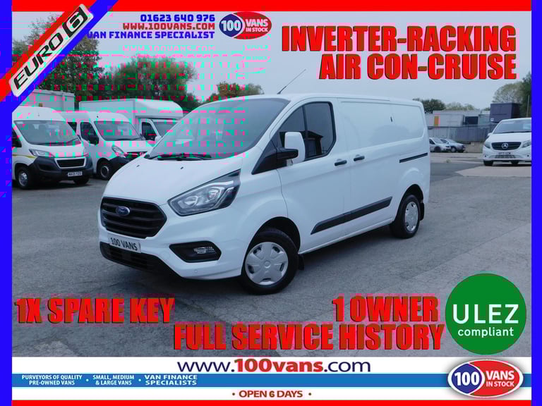 image for 2022 Ford Transit Custom 2.0 280 EcoBlue Trend L1 H1 Euro 6 (s/s) 5dr PANEL VAN Diesel Manual