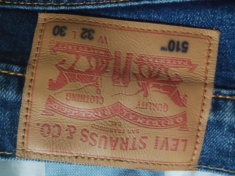 Mens  Levi 510 jeans 