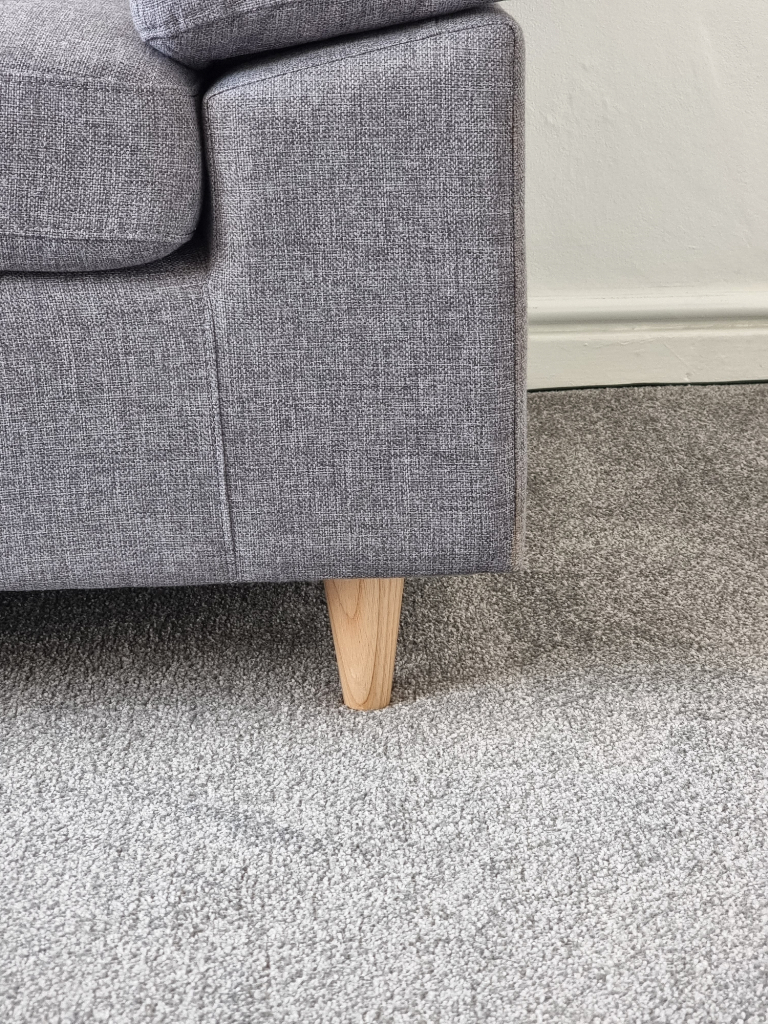 Grey Fabric 3 seater sofa