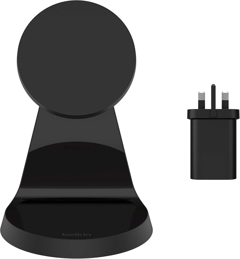 image for Belkin Magnetic Wireless Charger Stand 20W - £15