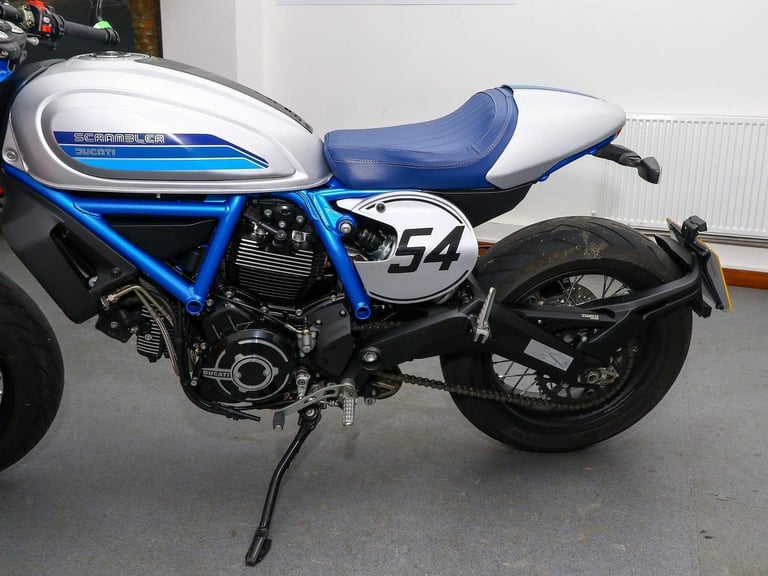 2019, '19 Ducati Scrambler Café Racer. ONLY 2,629 MILES. Termignoni Pipe. £7,495