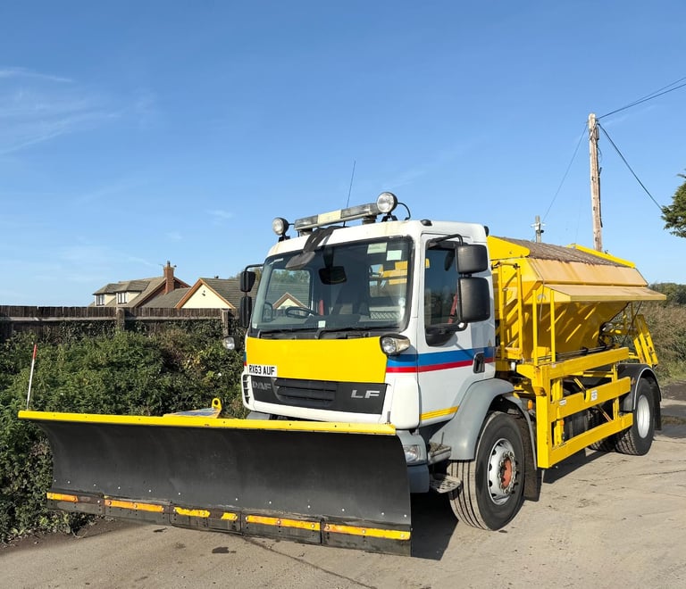 2013 DAF LF55.220 ECON GRITTING BODY SNOW PLOUGH BEACONS 18T MANUAL 36,000 MILES