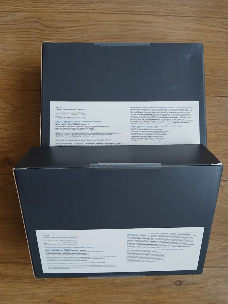 Ring Solar Panel - New sealed unit