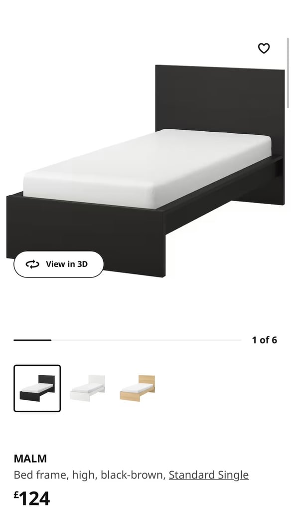 Ikea Single bed and Mattress 