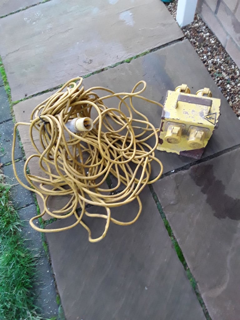 110 volt extension splitter box