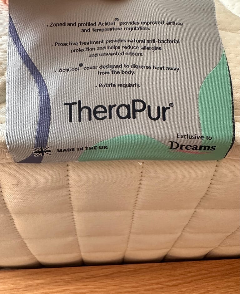 King Size Matress TheraPur ActiGel® Arctic 2600
