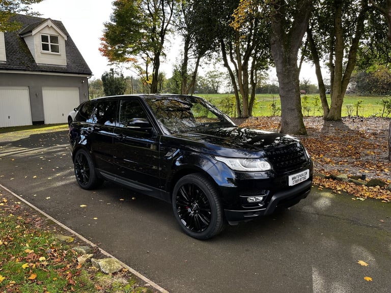 Range Rover Sport 3.0 SD V6 Autobiography Dynamic,Black/Ivory Lth,Pan Roof,FSH