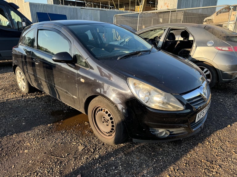 Vauxhall corsa D 1.2 2009 two door black BREAKING FOR PARTS 