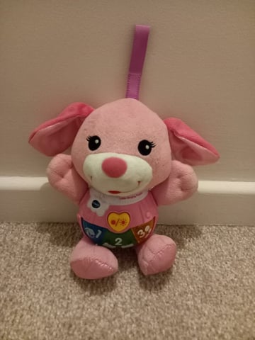 Vtech little cheap singing puppy pink