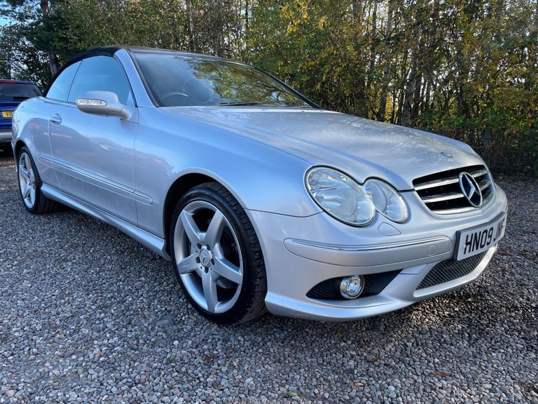 2009 Mercedes-Benz CLK 1.8 CLK200 Kompressor Sport Cabriolet 2dr Convertible Petrol Automatic