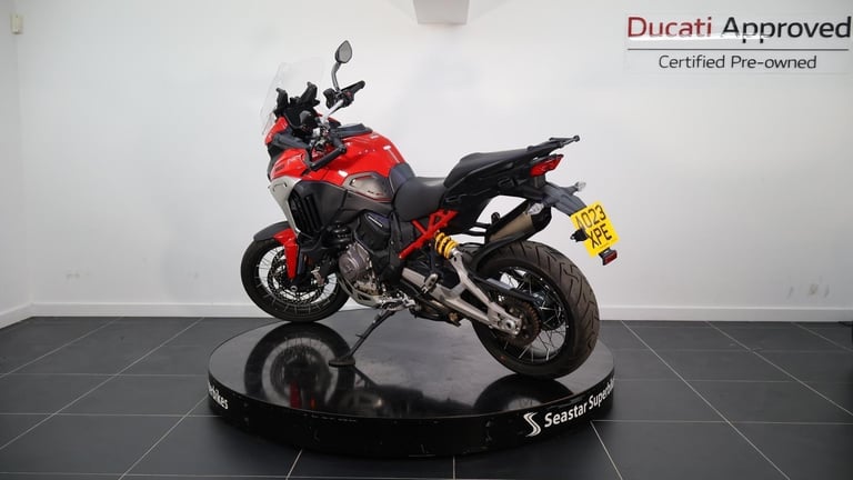 DUCATI MULTISTRADA V4 RALLY RADAR EX-DEMO - 2023 - 2100 MILES