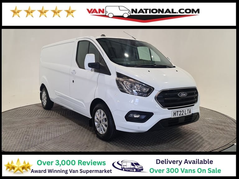 FORD TRANSIT CUSTOM 2.0 300 ECOBLUE LIMITED P/V L2 H1 130 BHP LWB DIESEL