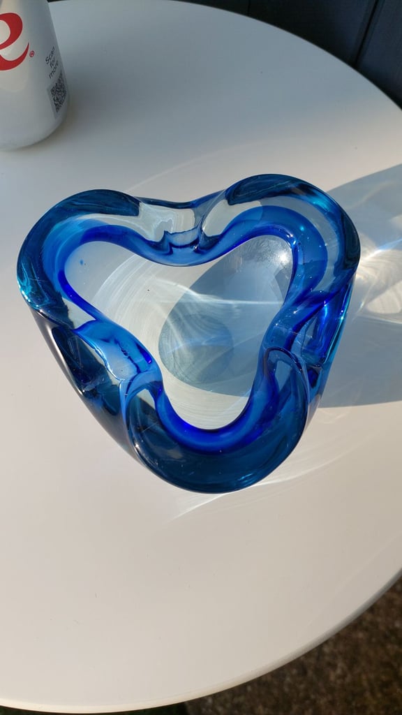 MURANO GLASS ASHTRAY 