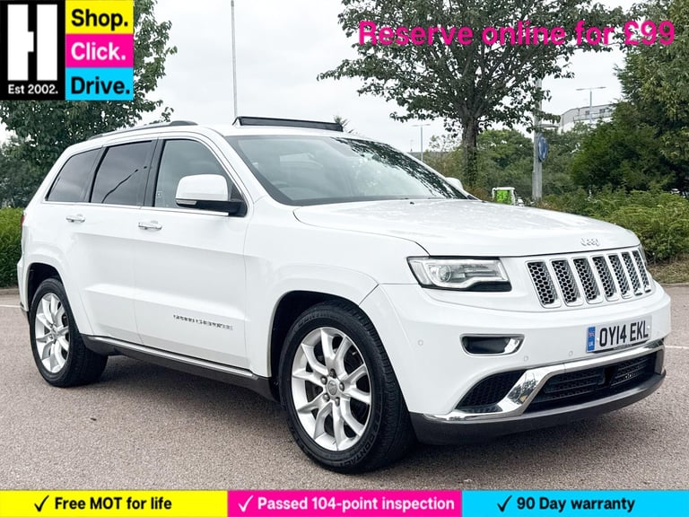 2014 Jeep Grand Cherokee 3.0 V6 CRD Summit Auto 4WD Euro 5 5dr ESTATE Diesel Automatic