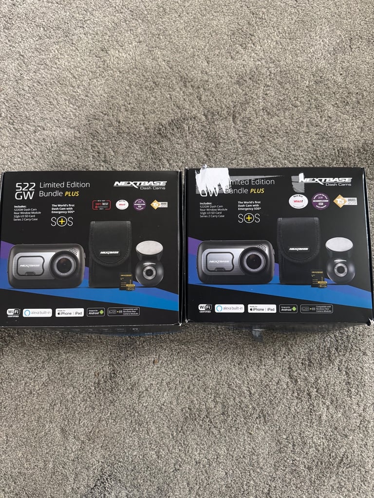 Next base dash cam x2 