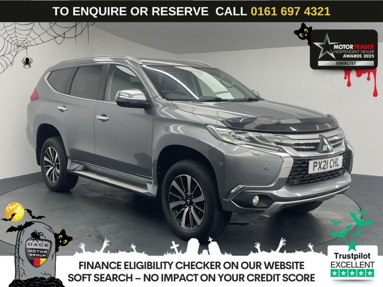2021 Mitsubishi Shogun Sport 2.4D 4 SUV 5dr Diesel Auto 4WD Euro 6 (181 ps) ESTATE Diesel Automatic